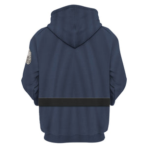 Pilot Helmut Lent Aircraft Costume Hoodie, Sweatshirt, T-Shirt, Tracksuit for Cosplay MNP075CS