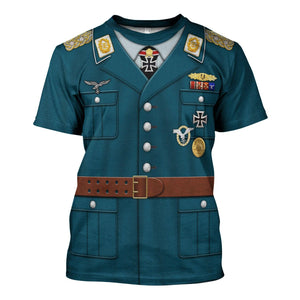 Werner Molders German Pilot Cosplay Hoodie, Sweatshirt, Costume T-Shirt Tracksuit MNP057CS