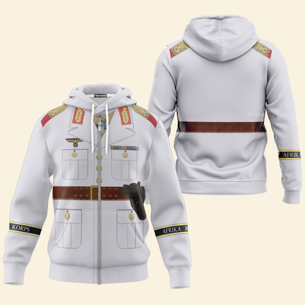 Erwin Rommel World War Two German Soldier Cosplay Hoodie, Sweatshirt, T-Shirt, Tracksuit MNP006CS