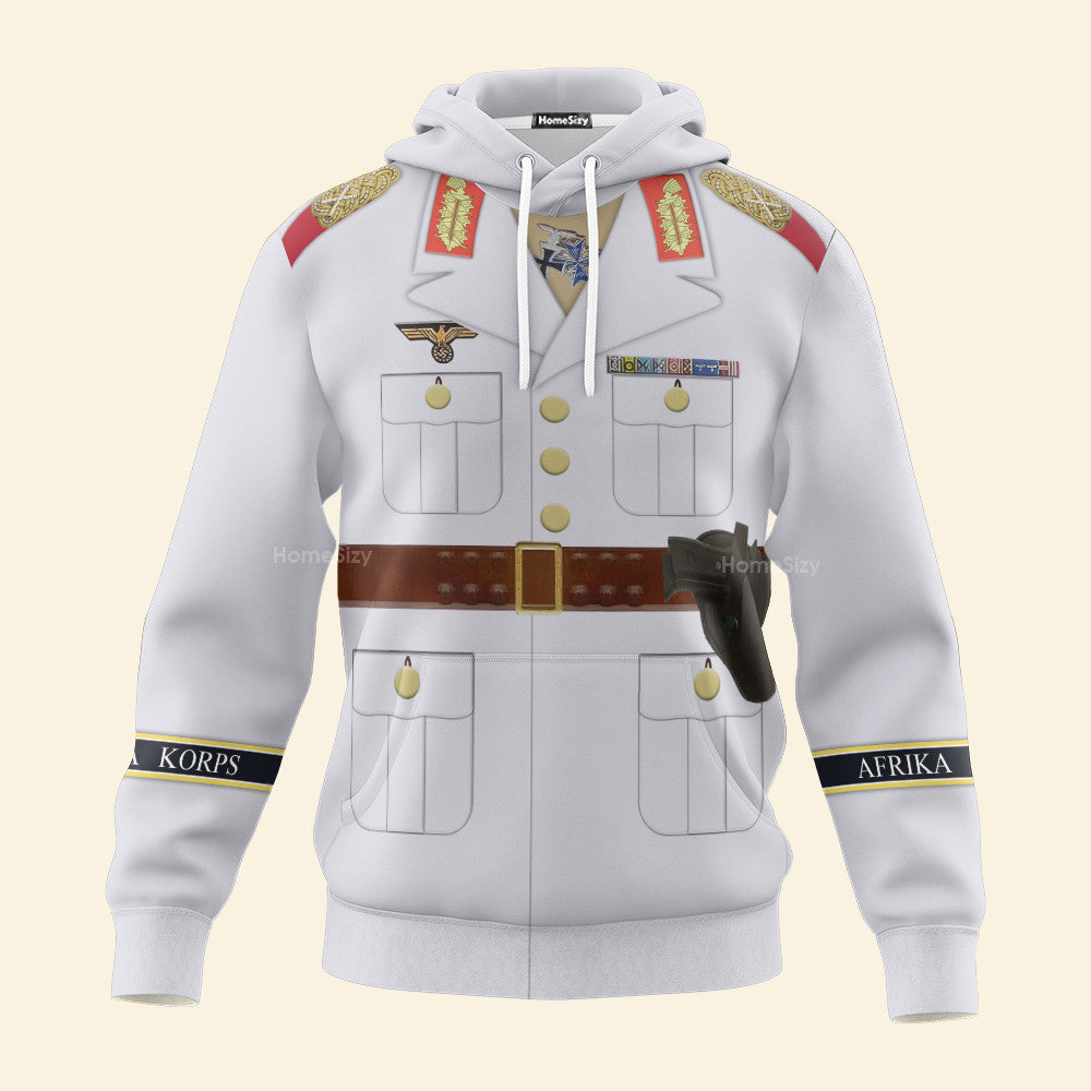 Erwin Rommel World War Two German Soldier Cosplay Hoodie, Sweatshirt, T-Shirt, Tracksuit MNP006CS