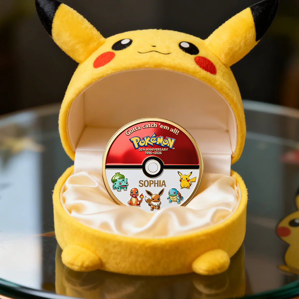 Monster Trainer 30th Anniversary Limited Commemorative Coin - Personalized Monster Coin - MNPS0603MC