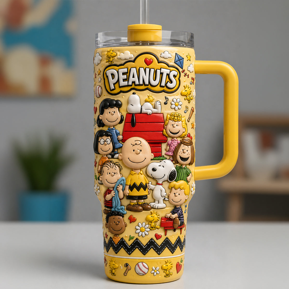 Celebrates Friendship - Personalized 40oz Tumbler With Handle - NSK10114