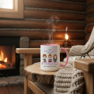 First my mother, forever my friend -  Personalized Mom Mug