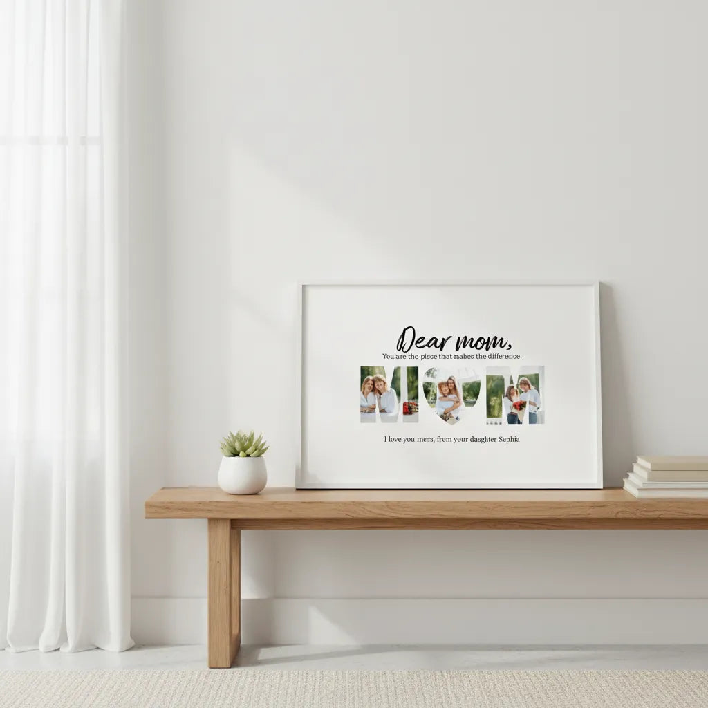 MOM - Personalized Mom Poster