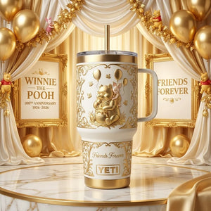 Honey Bear 100th Anniversary Friends Forever - Personalized Tumbler | MNPT01003