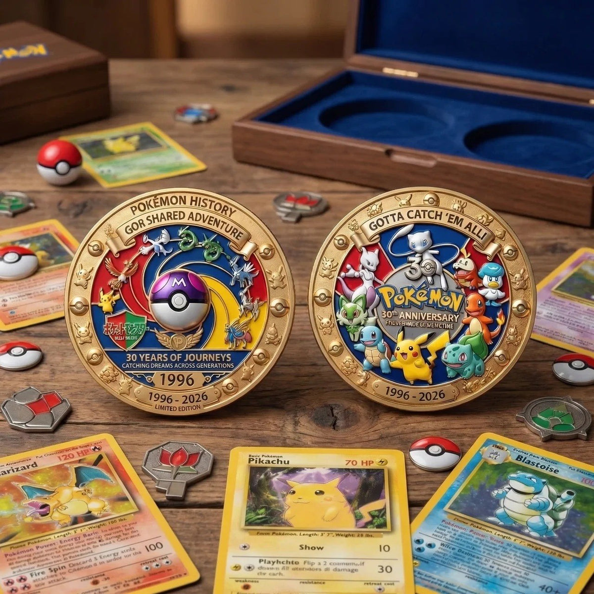 30 Years of Catching Them All – Limited Edition - Commemorative Coin - MNPS02CC