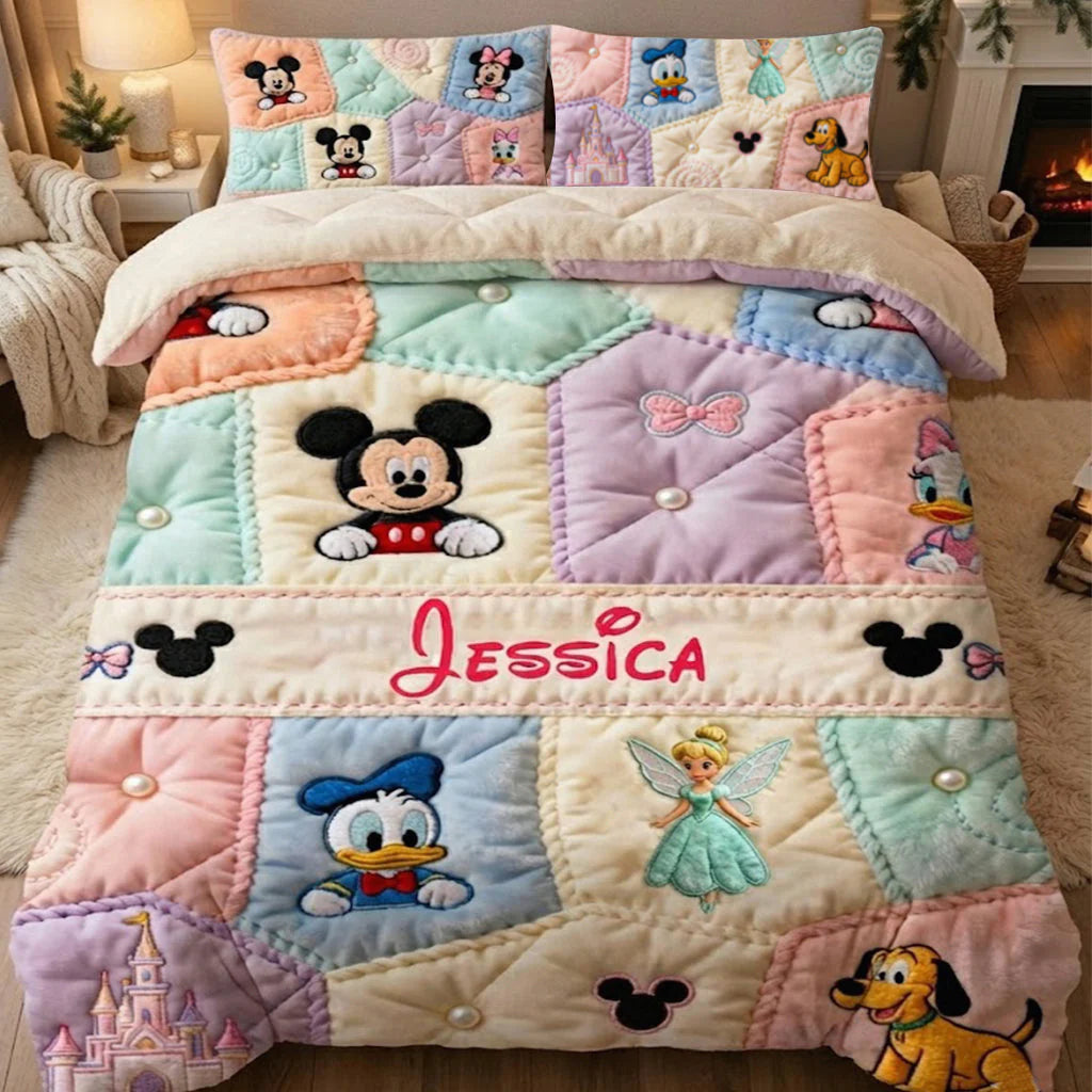 Magical World - Personalized Quilt Set