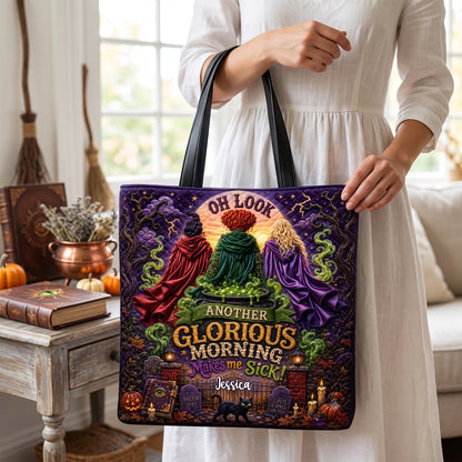 Start With Magic - Personalized Quilted Tote Bag - NSK10100