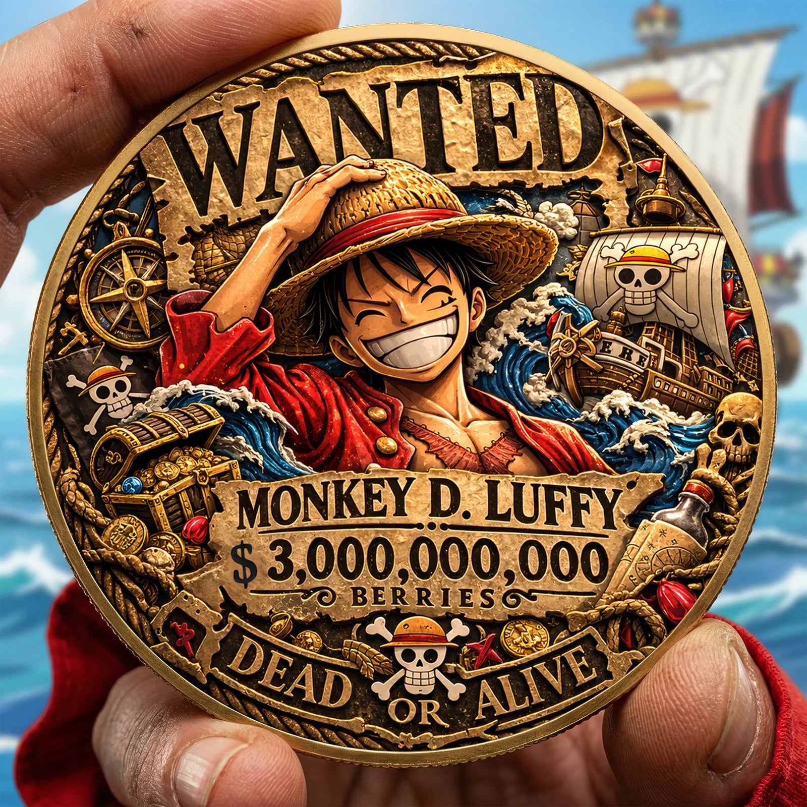 Pirate Crew Legends – Limited Edition - Commemorative Coin - MNPS03CC