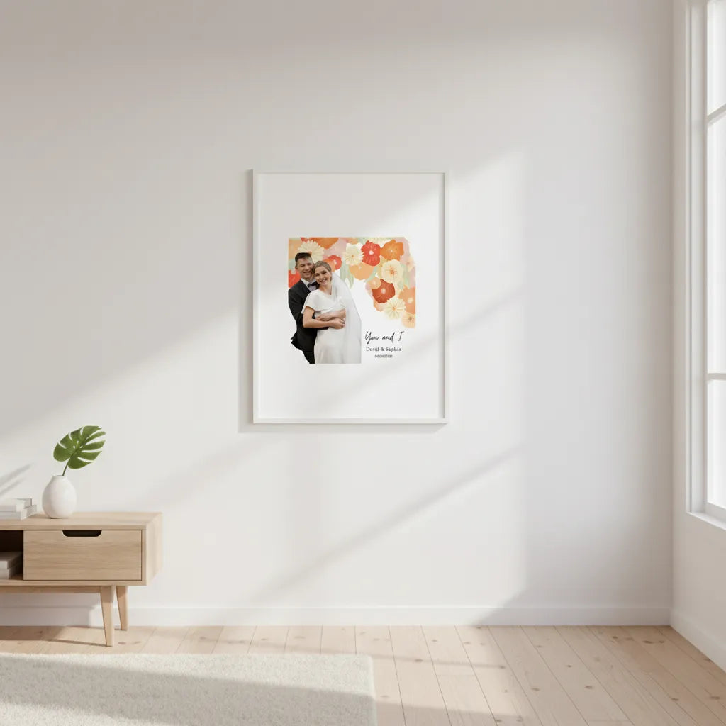 You and I - Personalized Anniversary Poster