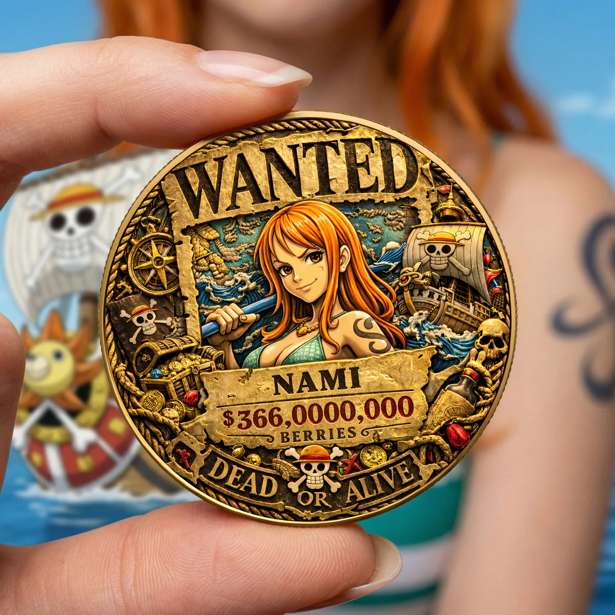 Pirate Crew Legends – Limited Edition - Commemorative Coin - MNPS03CC