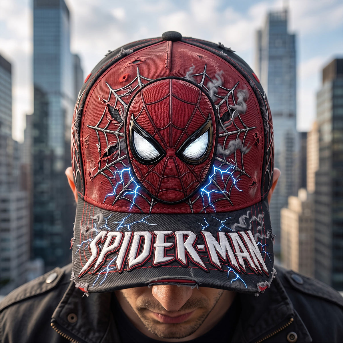 Lightning Web Hero - Personalized Classic Cap - Gift for Movie Fans - NSK10126