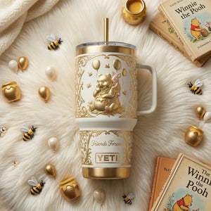 Honey Bear 100th Anniversary Friends Forever - Personalized Tumbler | MNPT01003