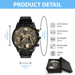 Star Wars Black Stainless Steel Watch – MAITM 11015 MNPST1221