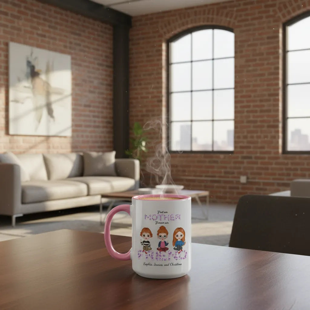 First my mother, forever my friend -  Personalized Mom Mug