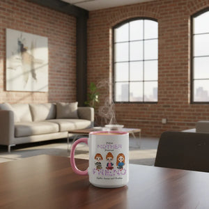 First my mother, forever my friend -  Personalized Mom Mug