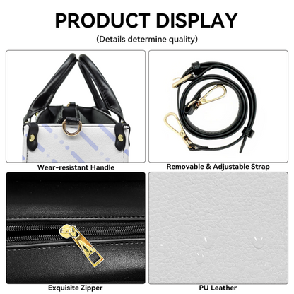 Honey Bear Anniversary 100 Years Of Friendship - Personalized Leather Handbag And Long Wallet | MNPHB01001