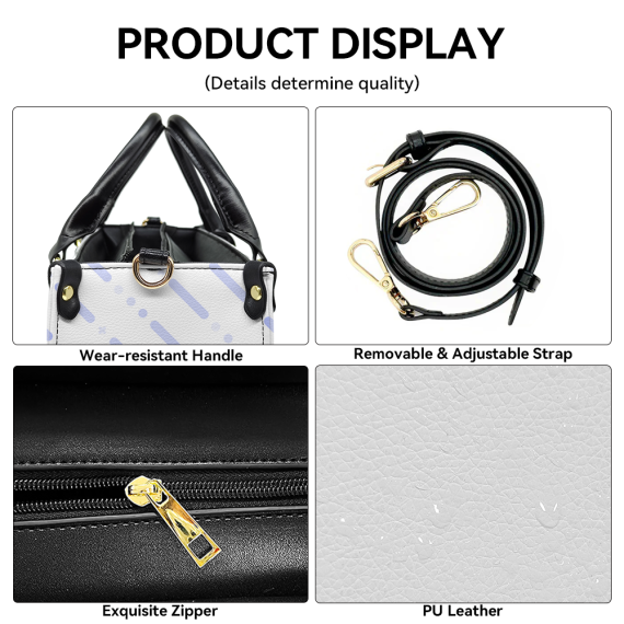 Magic Charms - Personalized Mouse Leather Handbag & Leather Long Wallet | MNPHB01002