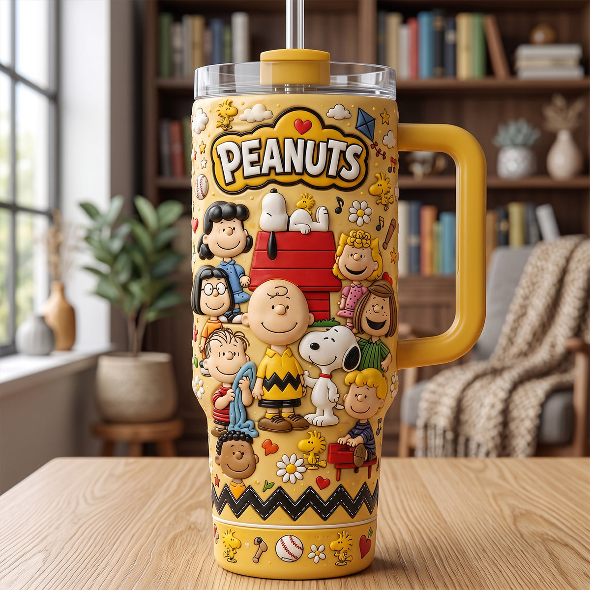 Celebrates Friendship - Personalized 40oz Tumbler With Handle - NSK10114