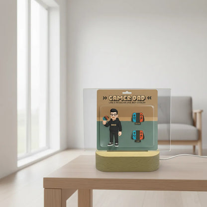 Gamer Dad - Personalized Dad Acrylic Nightlight