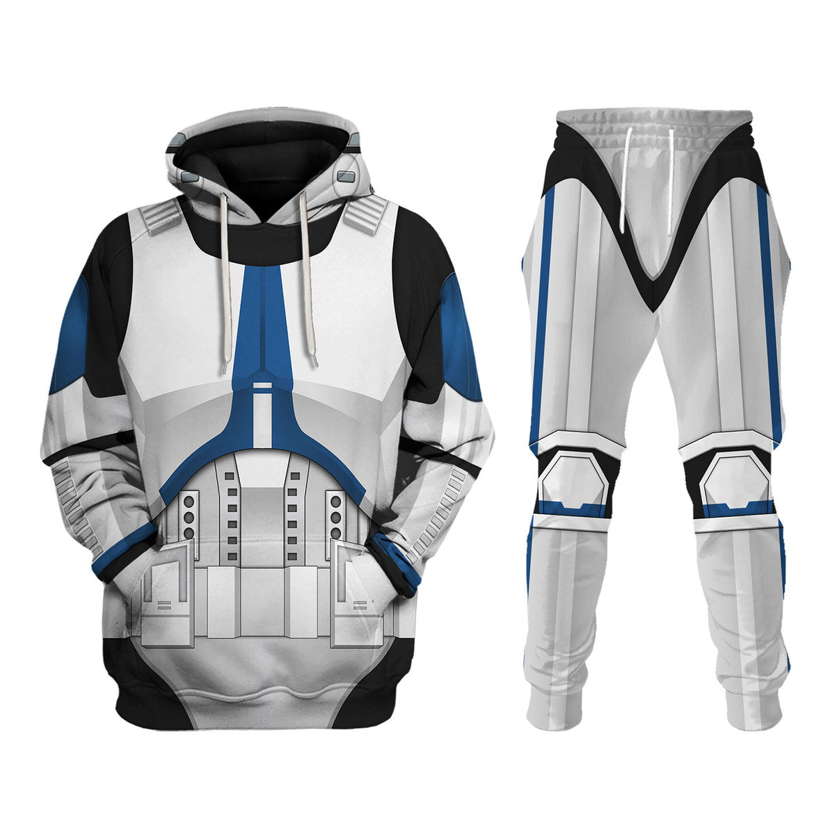 501st Clone Trooper Costume Hoodie Sweatshirt T-Shirt Sweatpants – MNP204CSSTW