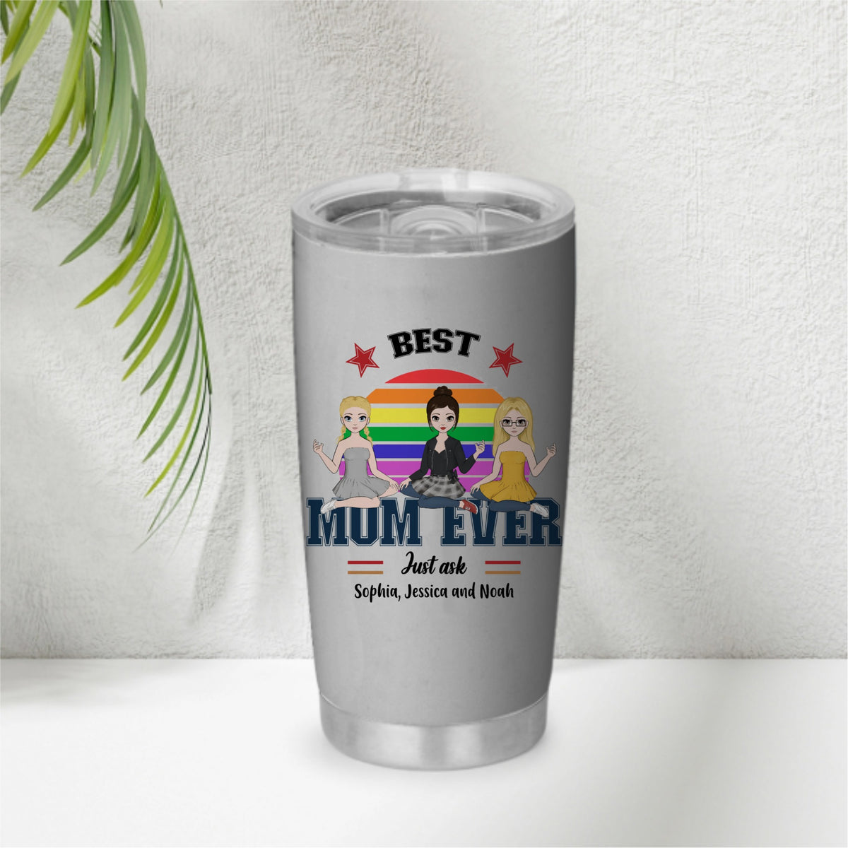 Best Mom Ever - Personalized Mom Tumbler