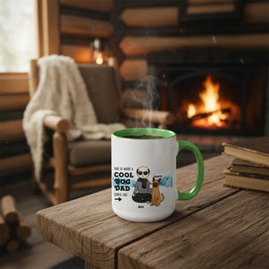 This is what a cool pet dad looks like - Personalized Dad Mug