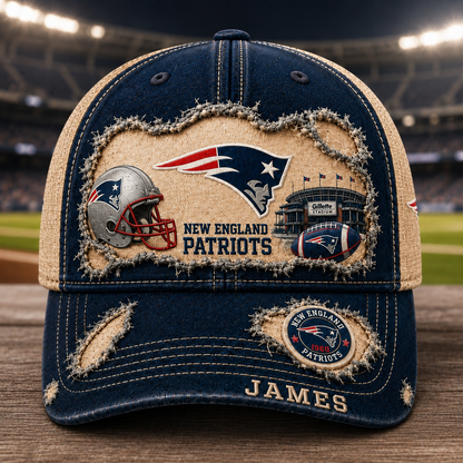 American Football Game Day – Personalized Vintage Classic Cap - NSK10123