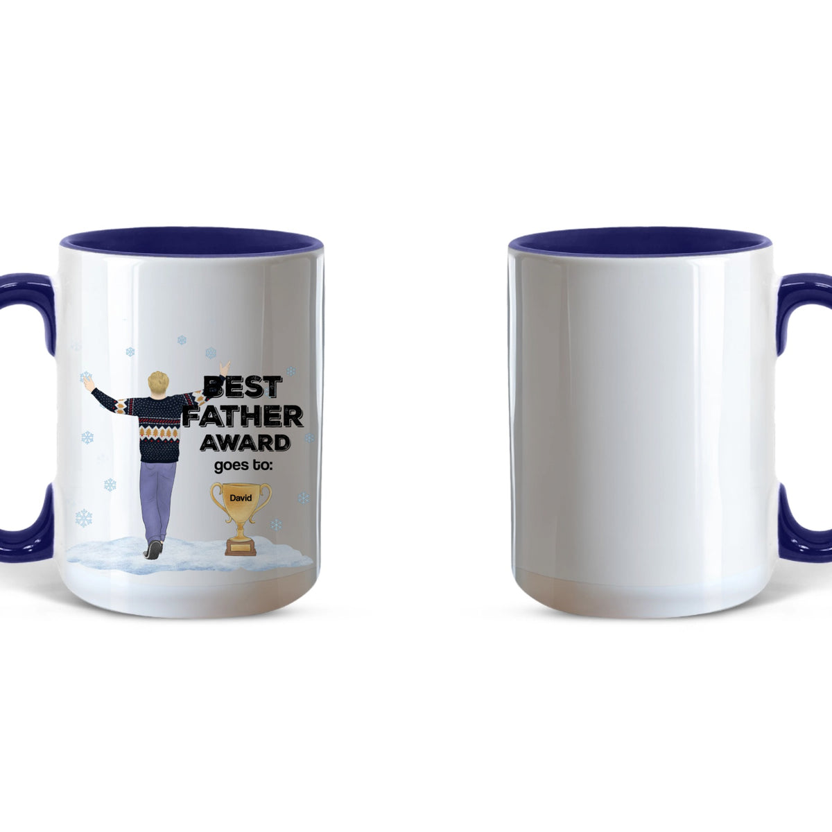 World's best dad - Personalized Dad Mug