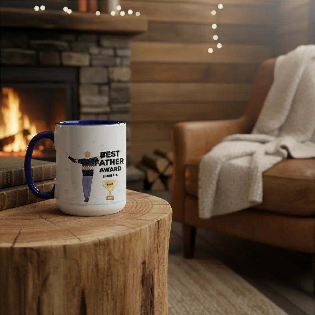 World's best dad - Personalized Dad Mug