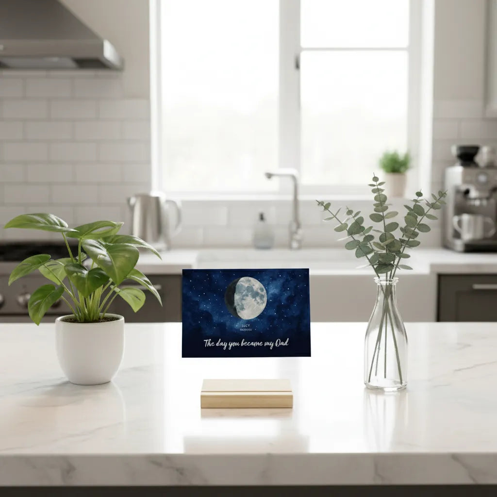 Birthday Moon Phase - Personalized Anniversary Acrylic Glass