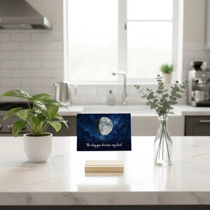 Birthday Moon Phase - Personalized Anniversary Acrylic Glass