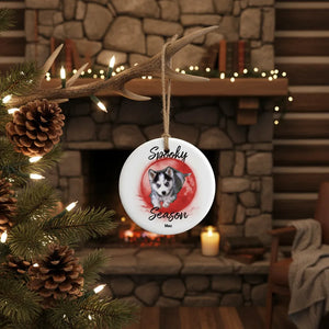 Spooky season - Personalized Pet Ceramic Ornament