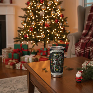 True love never dies - Personalized Couple Tumbler