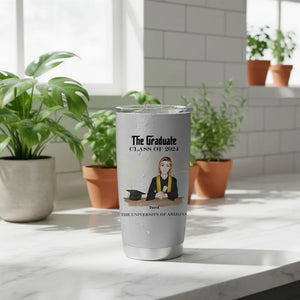 The Graduate -  Personalized Anniversary Tumbler