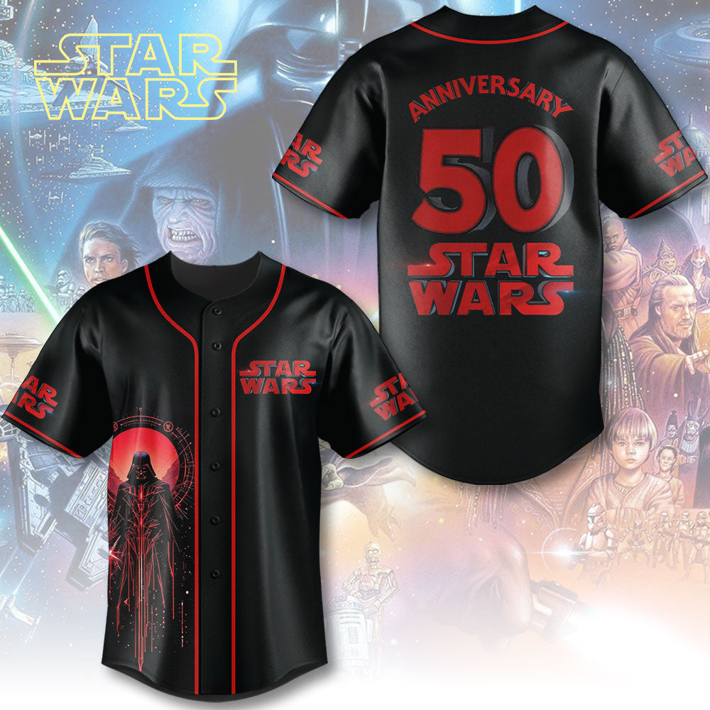 Star Wars x Darth Vader 50th Anniversary Baseball Jersey – MNPST1208