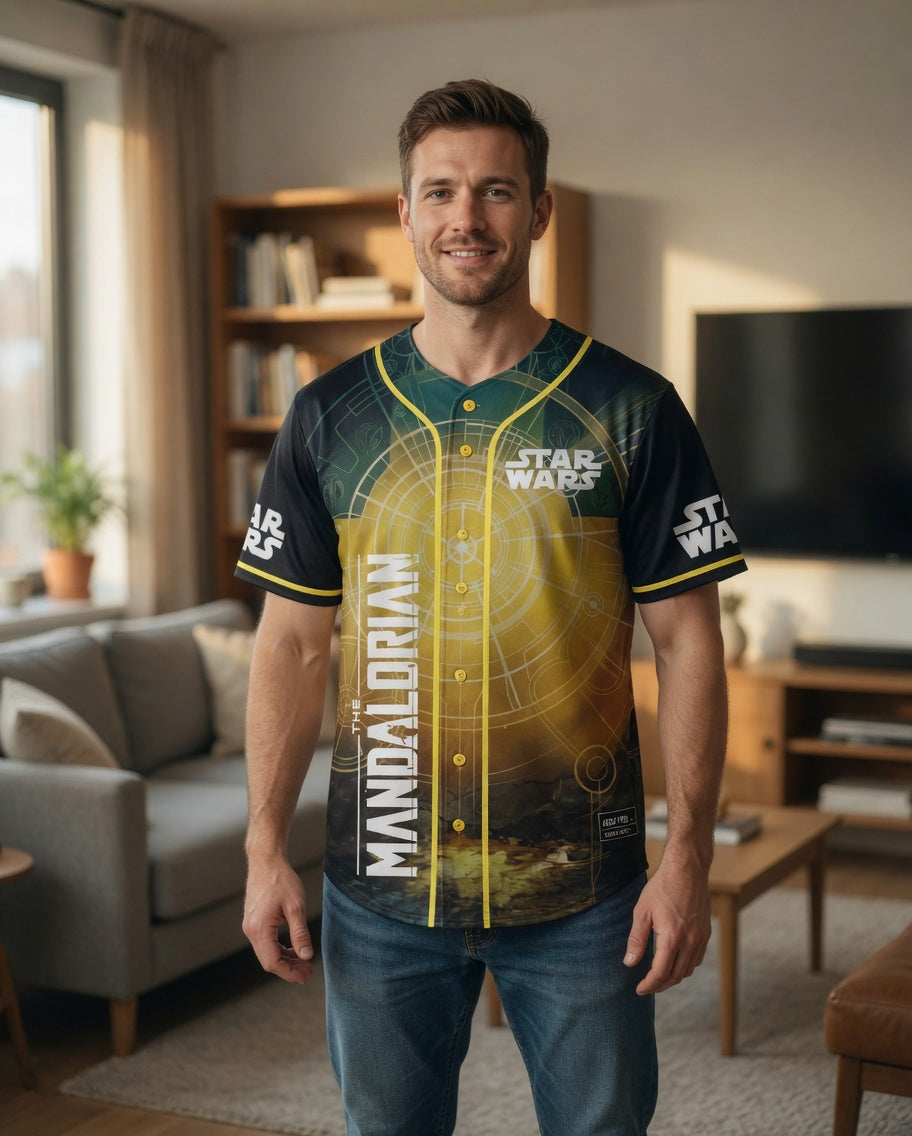 Galactic Saga 50th Anniversary - Personalized Baseball Jersey - MNPS0409NL
