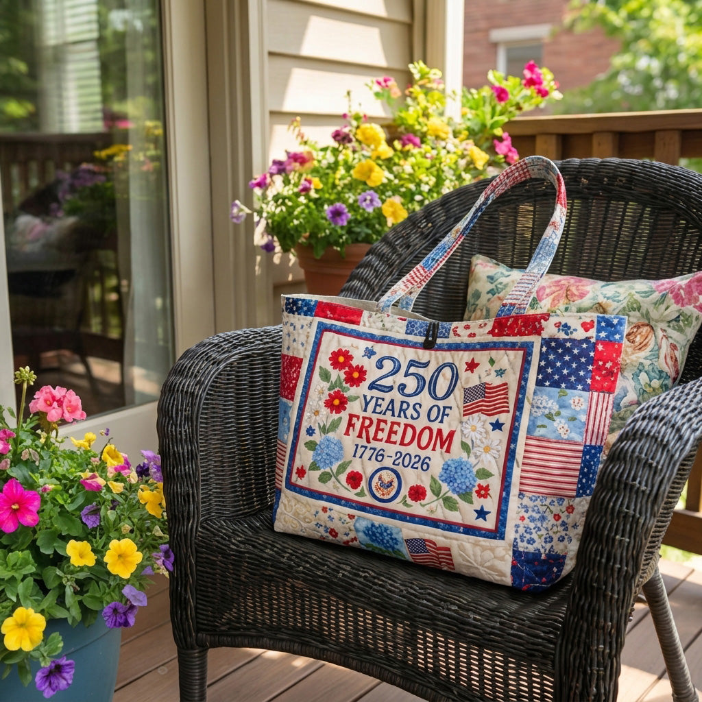 The Colonial Keepsake Quilted Classic Tote
