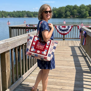 The Country Roads Comfort Quilted Classic Tote