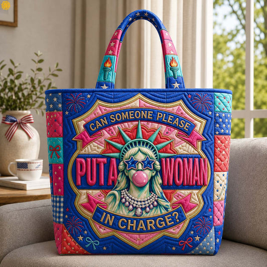 The Liberty Bold Quilted Tote