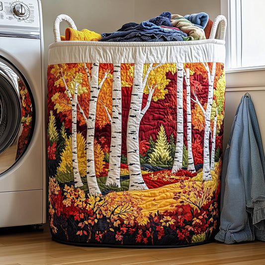 Autumn Forest Laundry Tote Bag