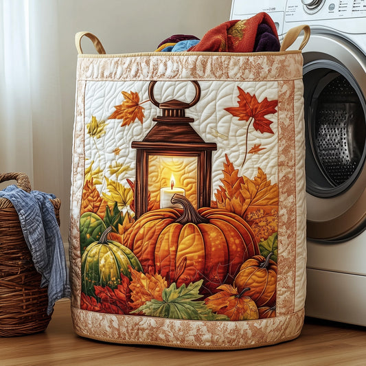 Autumn Vibe Laundry Quilted Tote