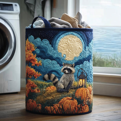 Harvest Moon Raccoon Quilted Tote