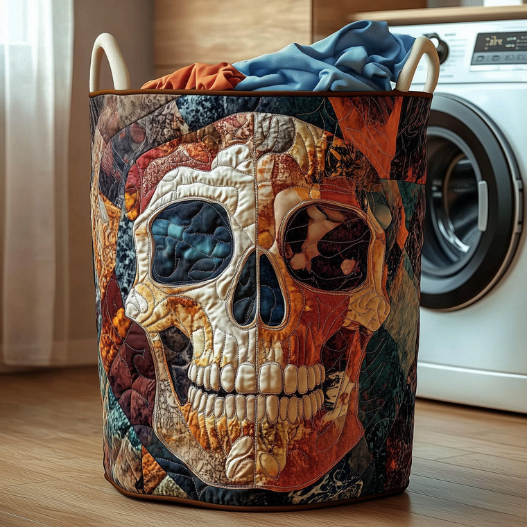 Mystique Solo Skull Quilted Tote
