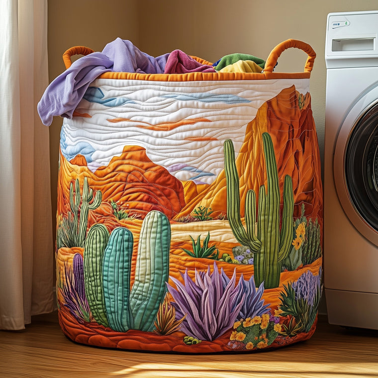Cactus Heaven Laundry Tote Bag