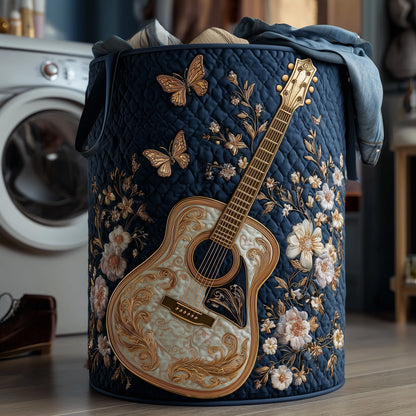 Everyday Guitar Quilted Tote Bag