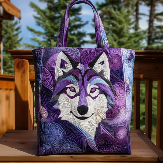 Everyday Forest Quilted Tote Bag