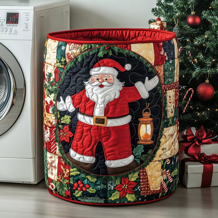 Jolly Santa Laundry Tote Bag