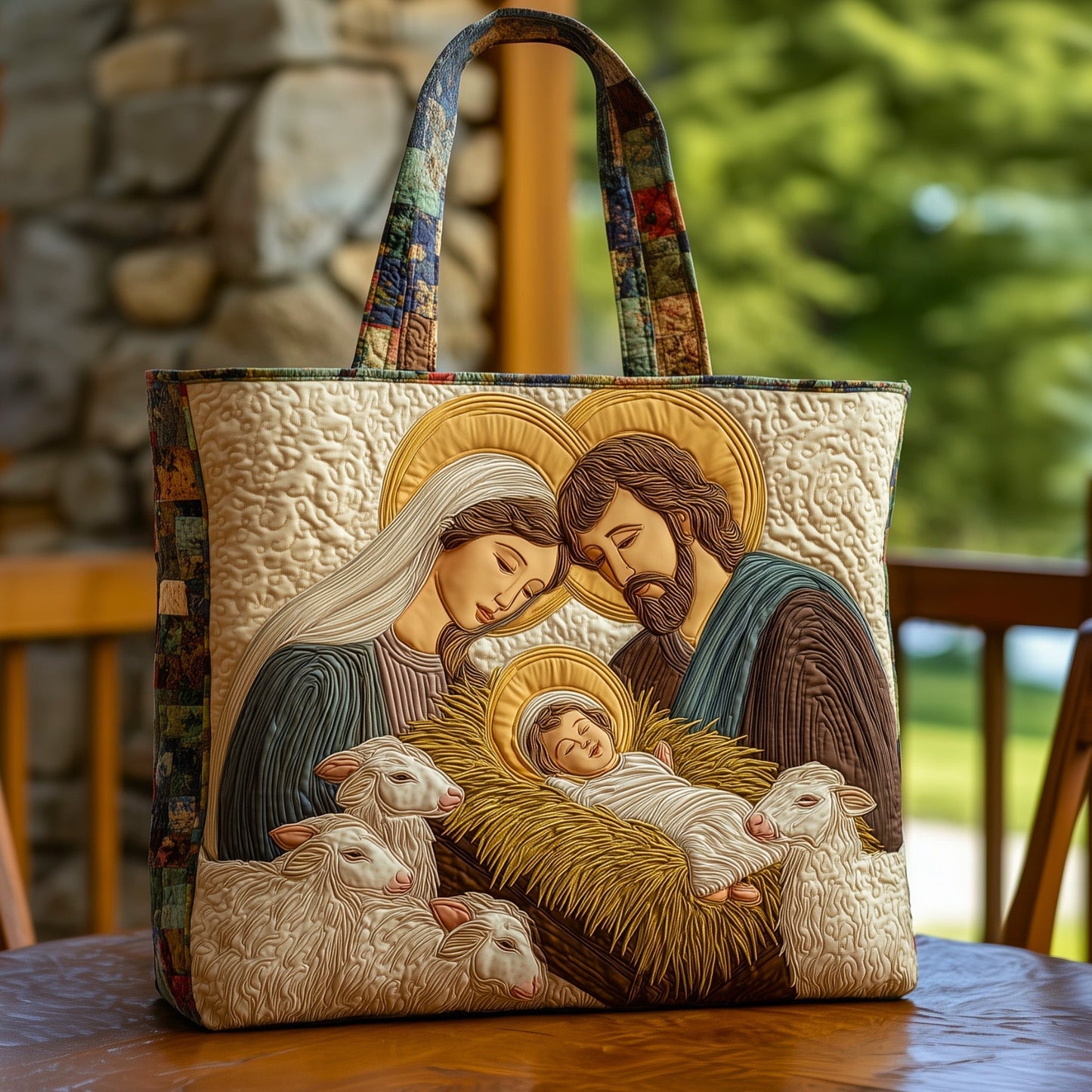 Everyday Nativity Scene Tote Bag