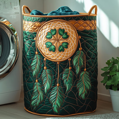 The Dreamcatcher Serenity Quilted Laundry Basket Tote 0228